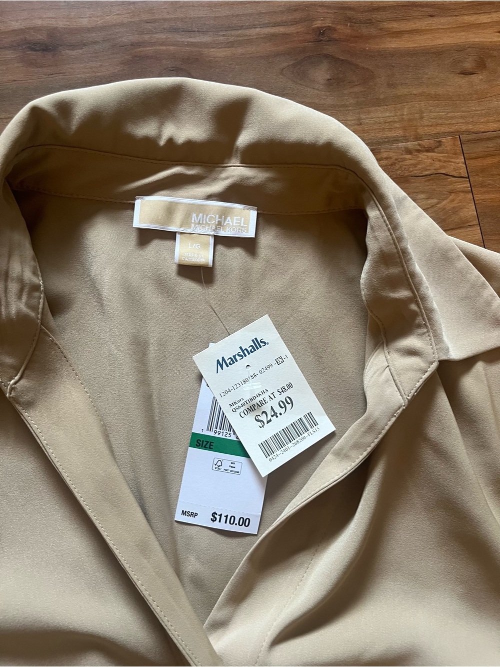 Michael kors button down - Picture 2 of 2